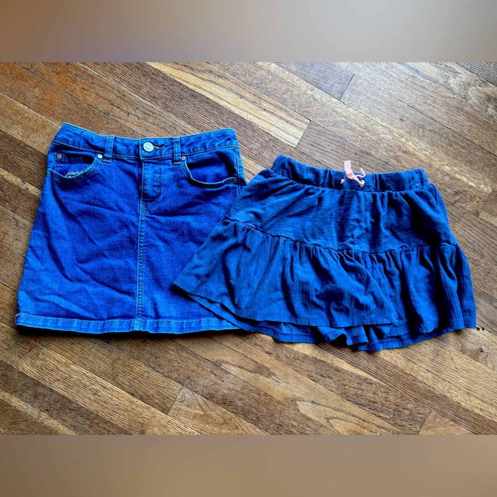 Lot of Girls Denim Skirts - Assorted Sizes and Styles